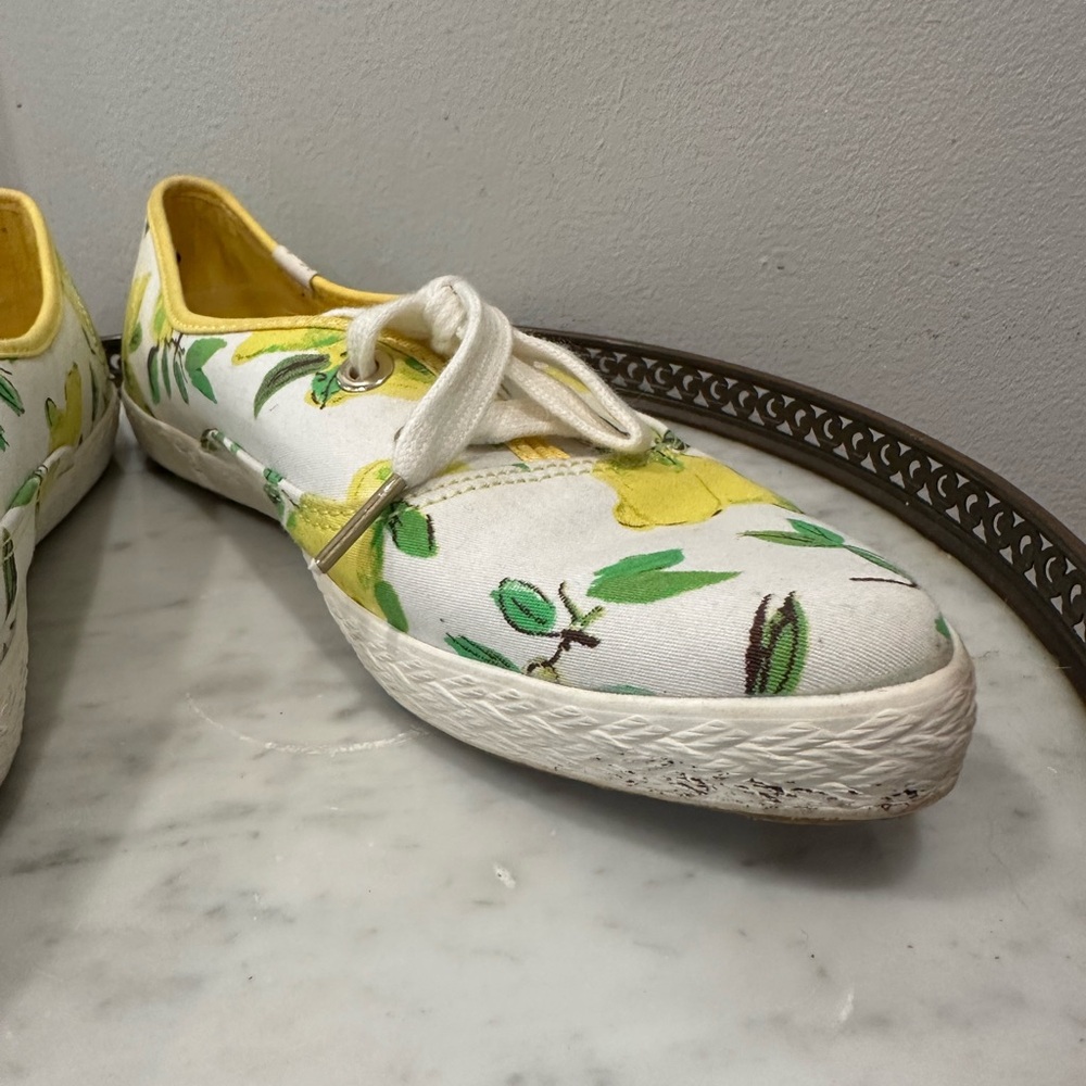 Kate Spade + Keds lemon sneakers - Picture 5 of 10